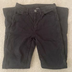American Eagle Matte black High-Rise Jeggings